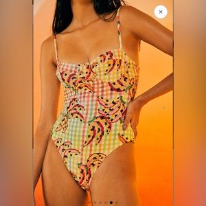 Farm Rio One Piece Bathing Suit